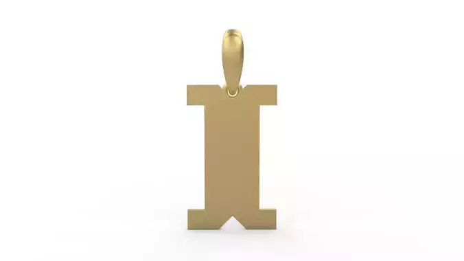 Initial Letters Pendant Crosterian I