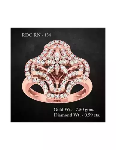 Ring - 134 3D print model