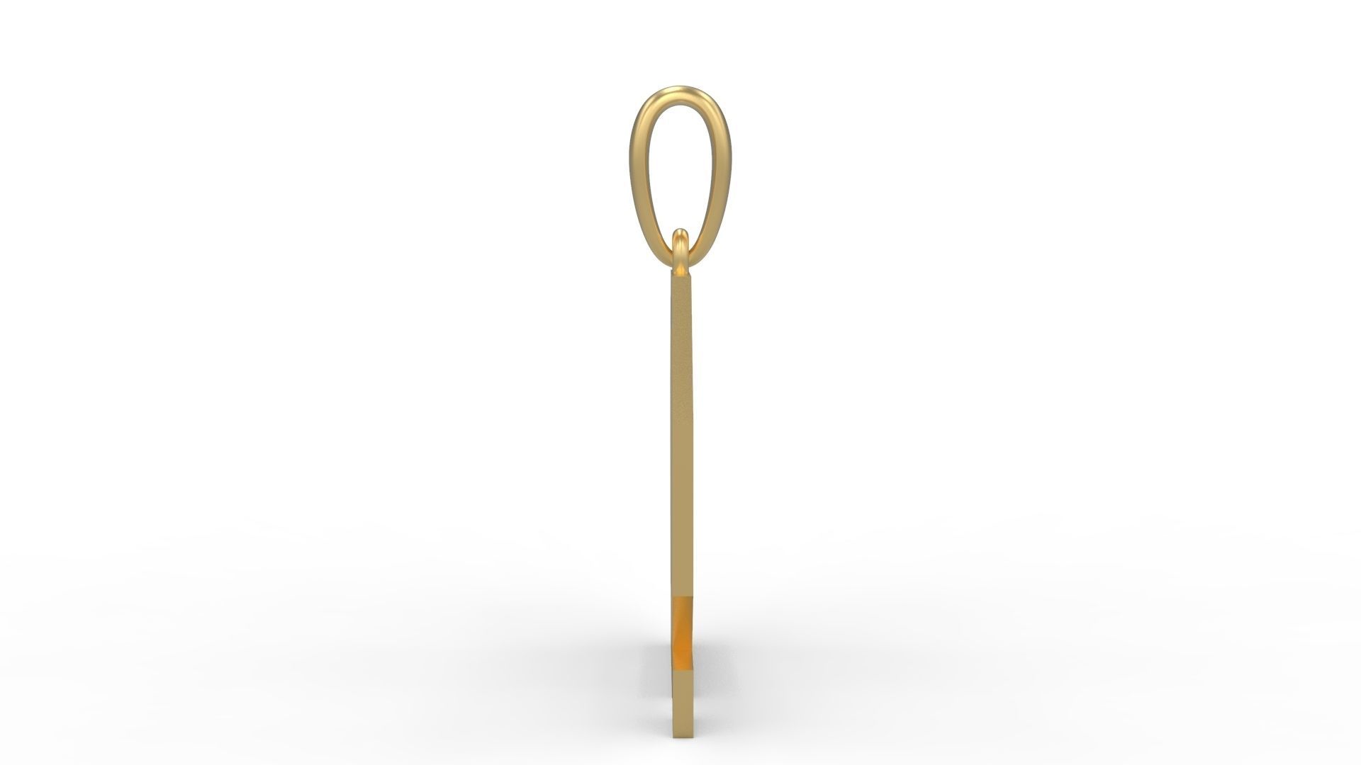 Initial Letters Pendant Crosterian Q 3D print model_2