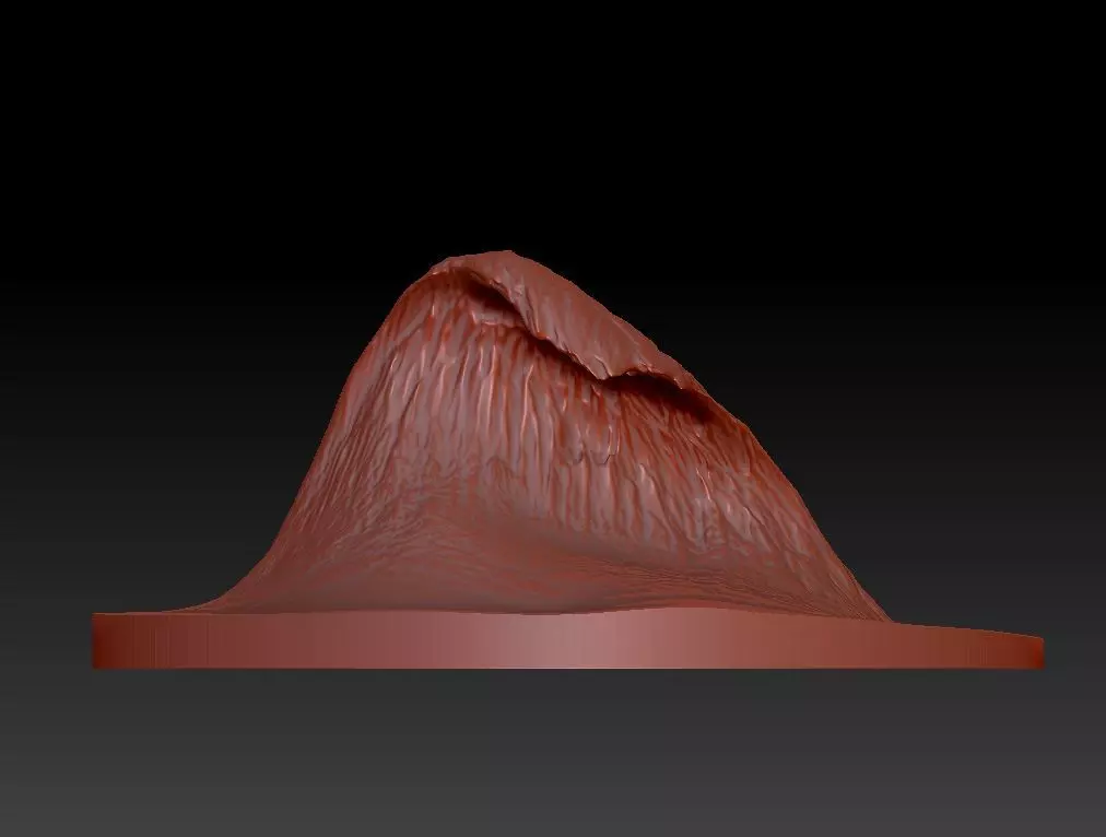 A big wave sea 3D print model