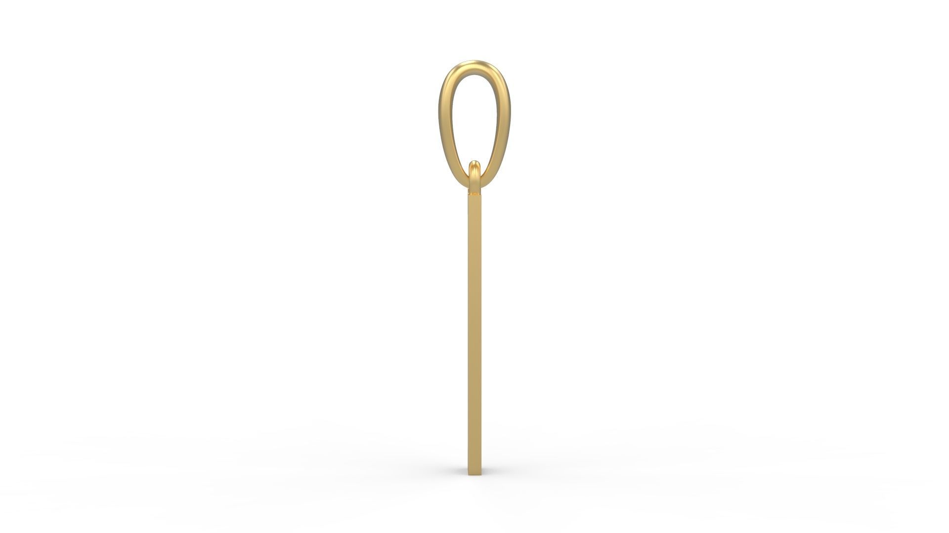 Initial Letters Pendant DeepSession I 3D print model_2