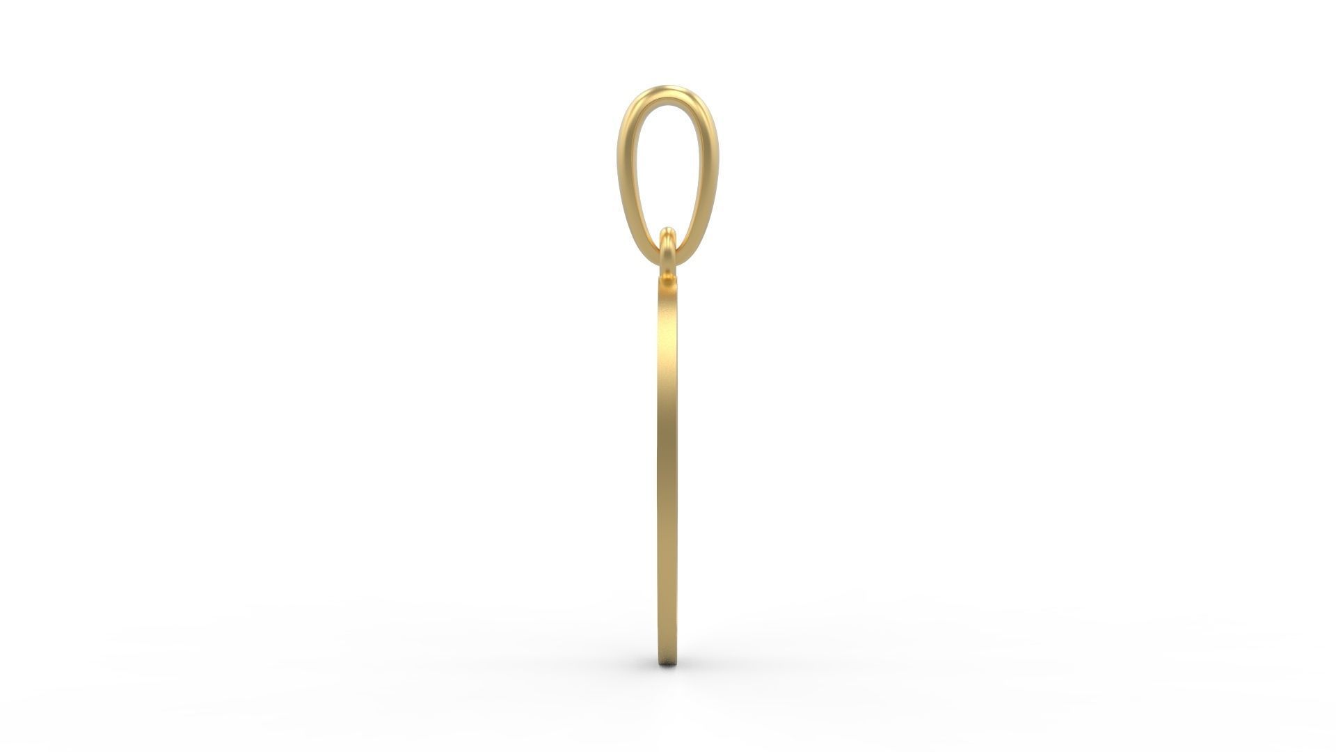 Initial Letters Pendant DeepSession O 3D print model_2