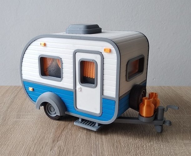 Printable Camper 3D print model 2