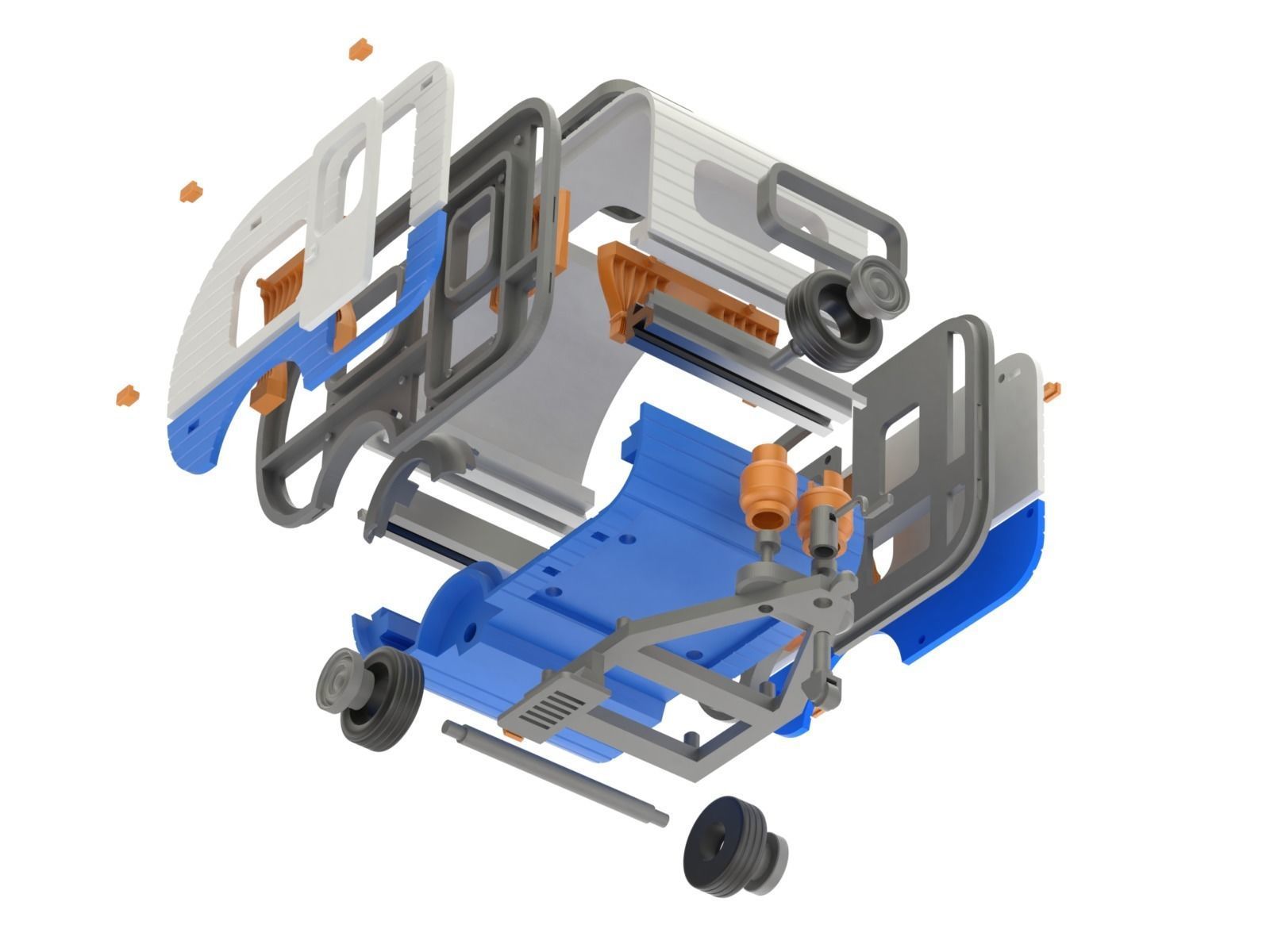 Printable Camper 3D print model_7