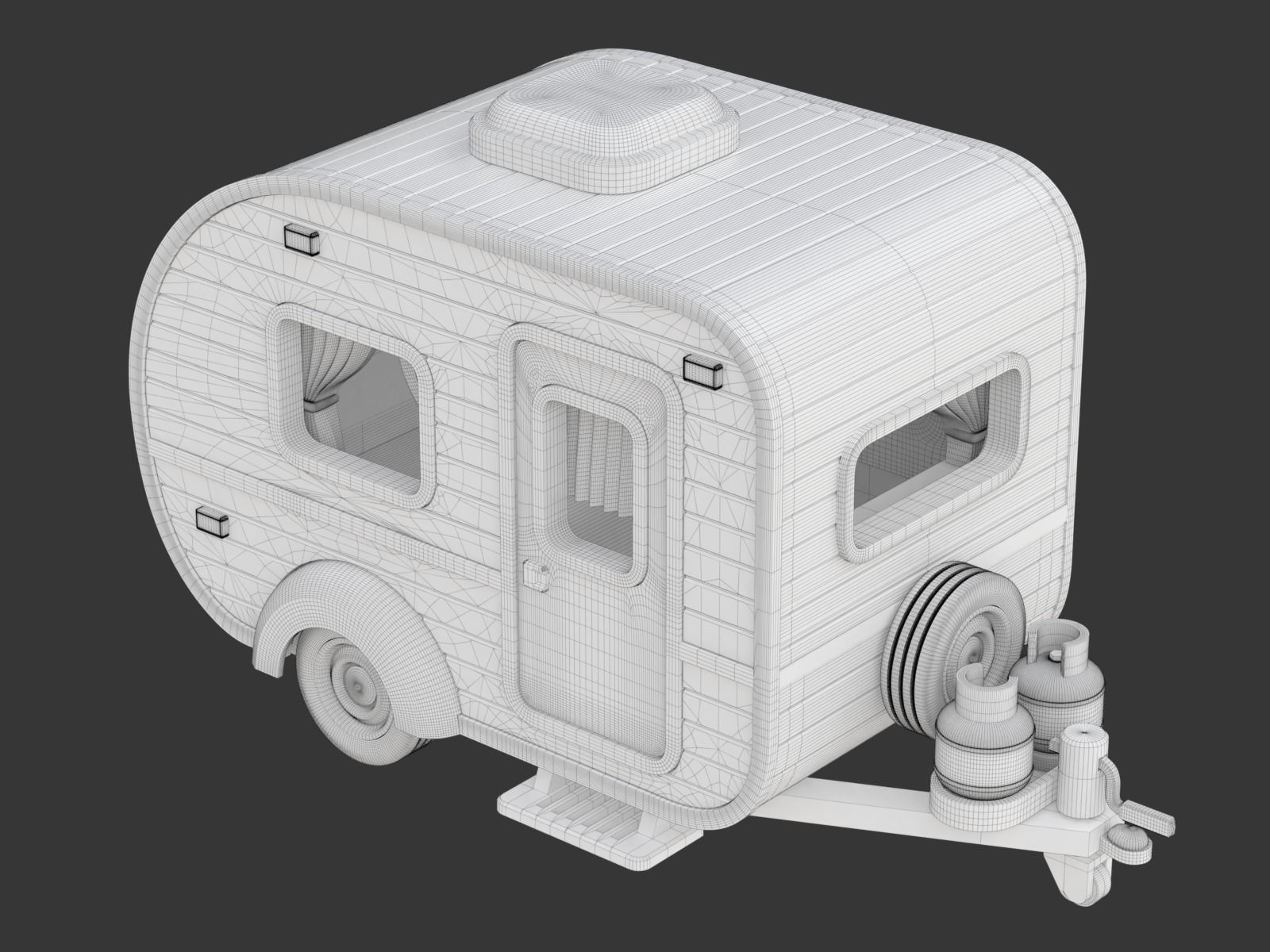 Printable Camper 3D print model_21