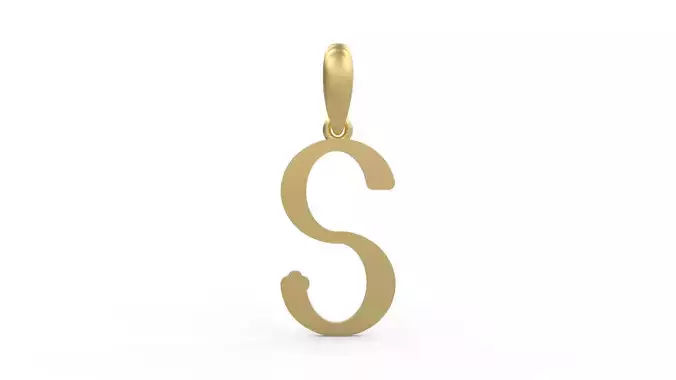 Initial Letters Pendant DeepSession S