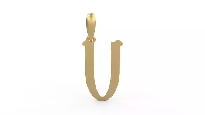 Initial Letters Pendant DeepSession U