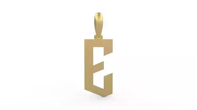 Initial Letters Pendant doOmzday FV E