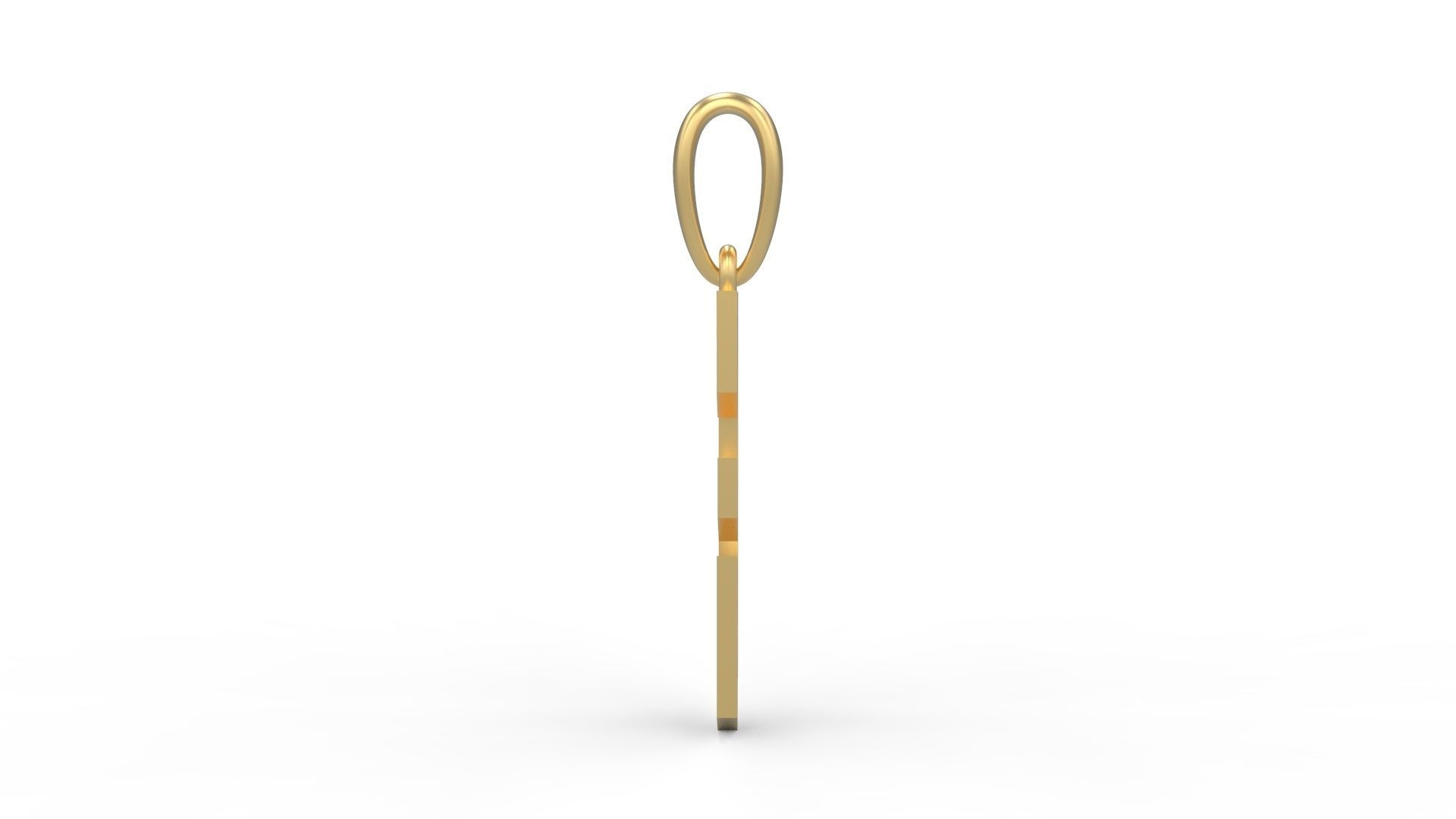 Initial Letters Pendant doOmzday FV E 3D print model_2