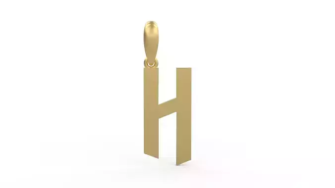 Initial Letters Pendant doOmzday FV H