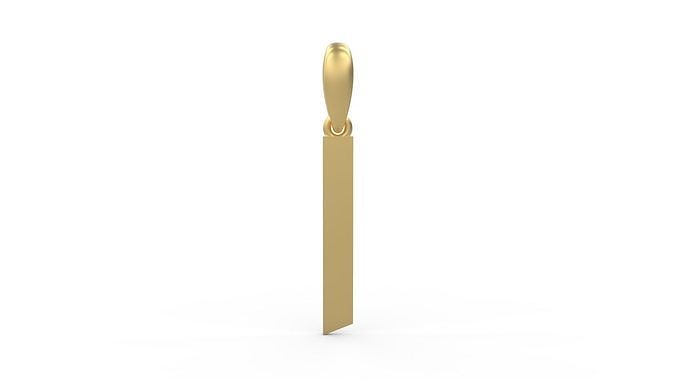 Initial Letters Pendant doOmzday FV I 3D print model