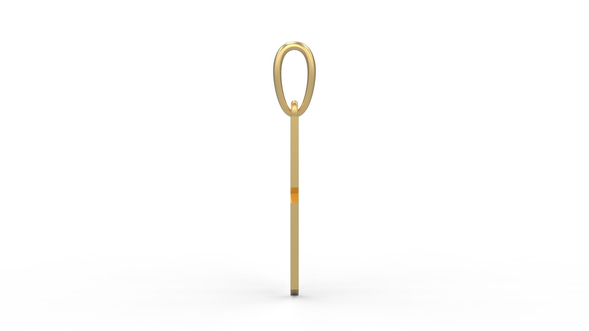 Initial Letters Pendant doOmzday FV K 3D print model_2