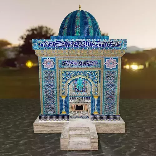 Mini Mosque 3D model