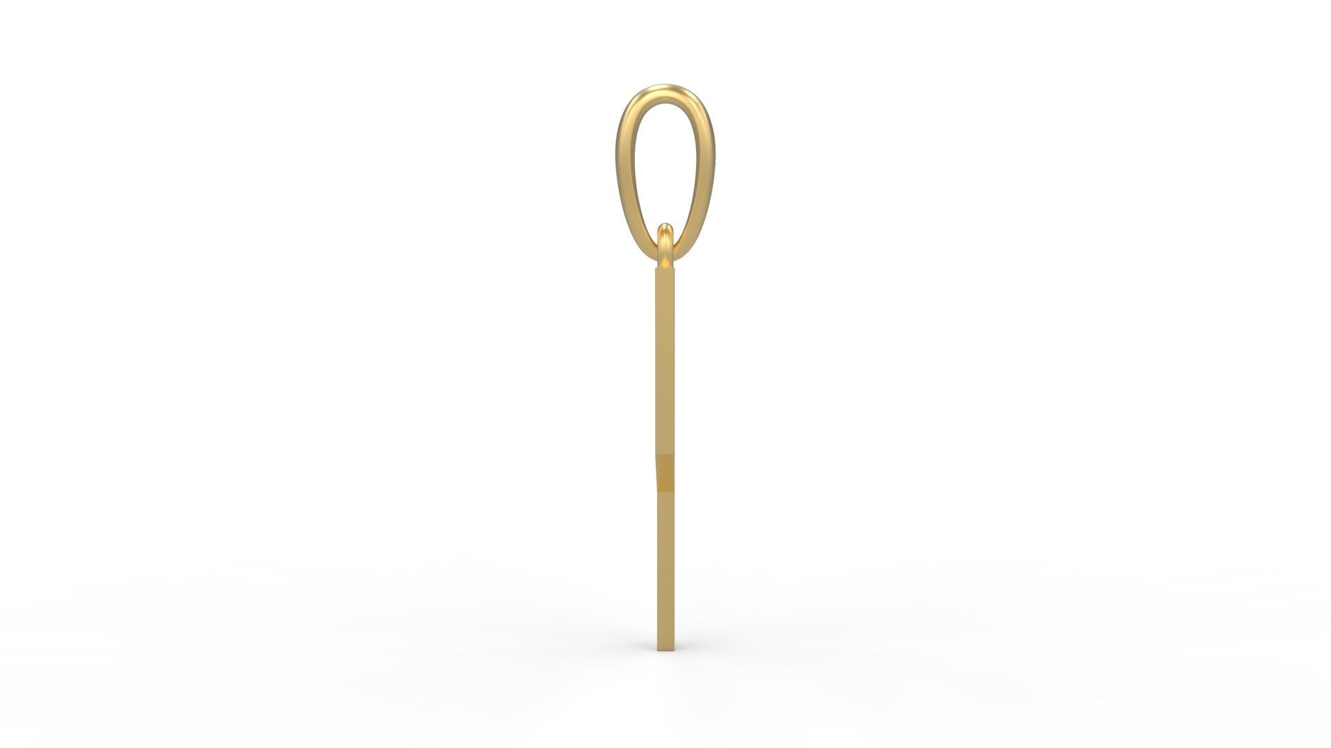 Initial Letters Pendant doOmzday FV P 3D print model_3