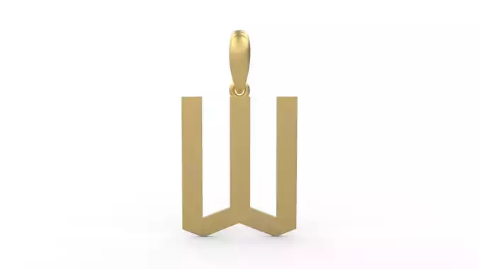 Initial Letters Pendant doOmzday FV W