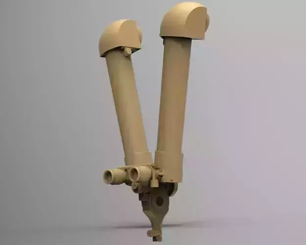 Scherenfernrohor  German scissor periscope World War 2  