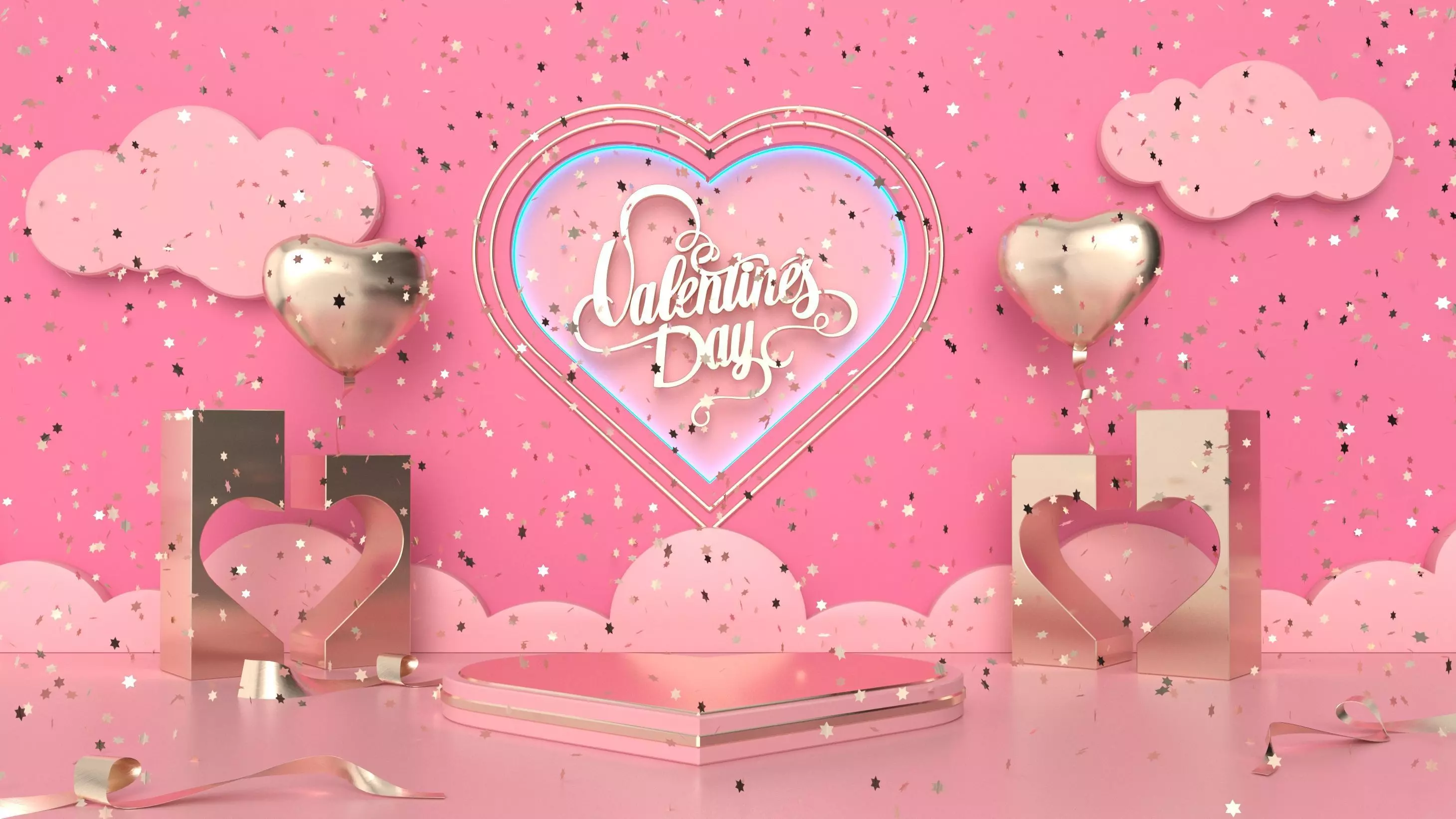 Valentines day  3D model_0