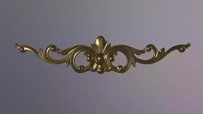 Decorative element for the interior PBR low Poly