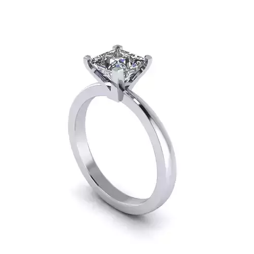 Michael Balmores Solitaire Diamond Ring