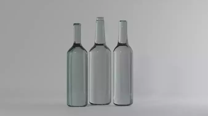 Glass bottle 