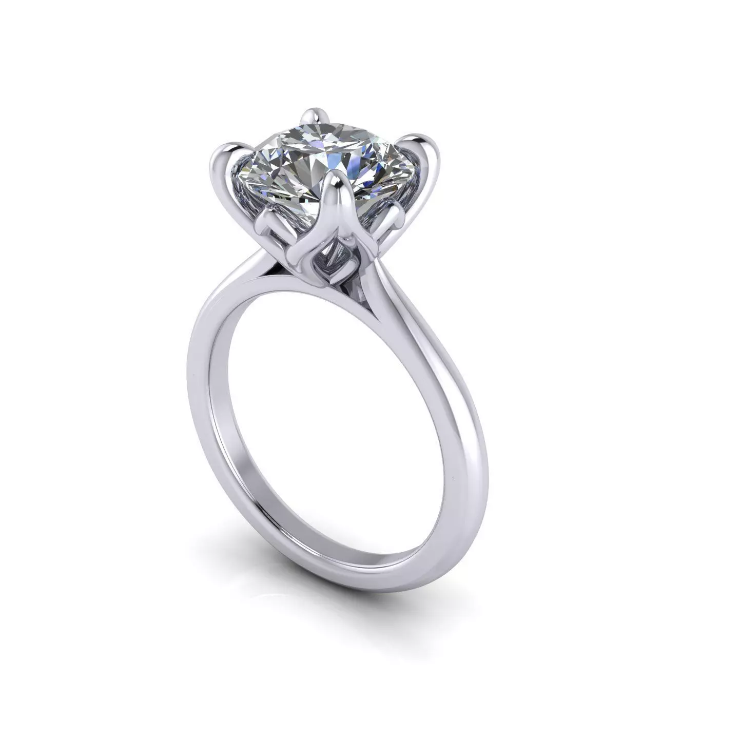 Justin Waite Diamond Ring 3D print model