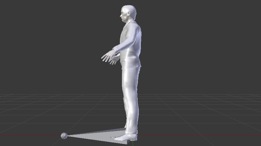 Businessman 07 Low-poly 3D model_15