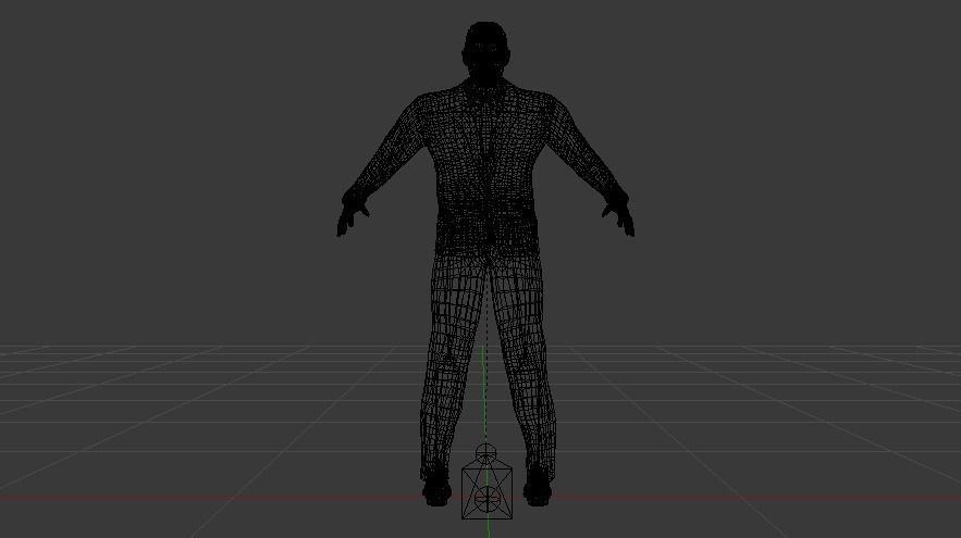 Businessman 07 Low-poly 3D model_18