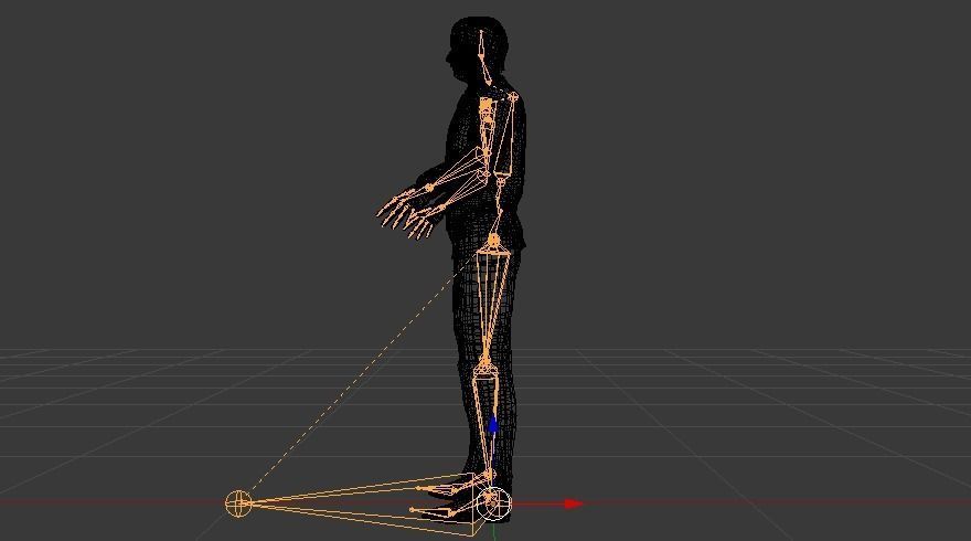 Businessman 07 Low-poly 3D model_23