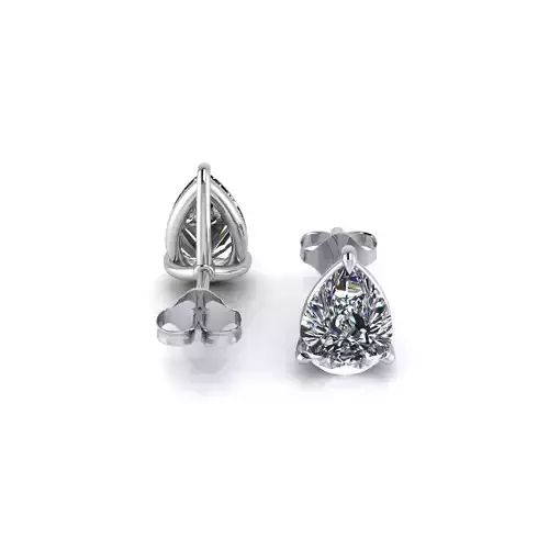 Pear Earring Diamond Stuff