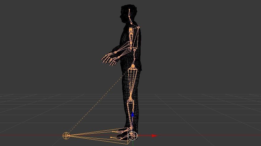 Businessman 08 Low-poly 3D model_23