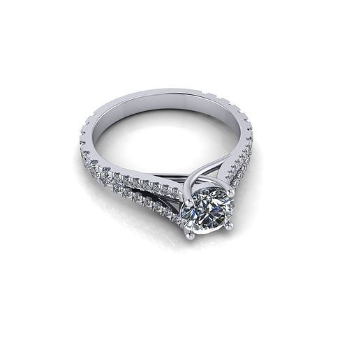 Twif Love Diamond Ring 3D print model
