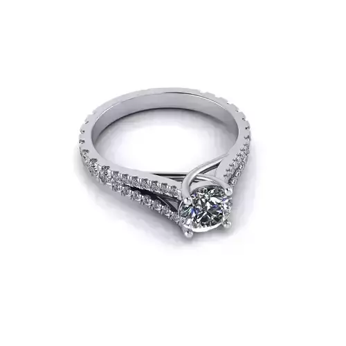 Twif Love Diamond Ring