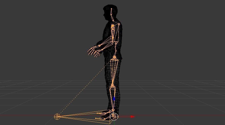 Businessman 09 Low-poly 3D model_23