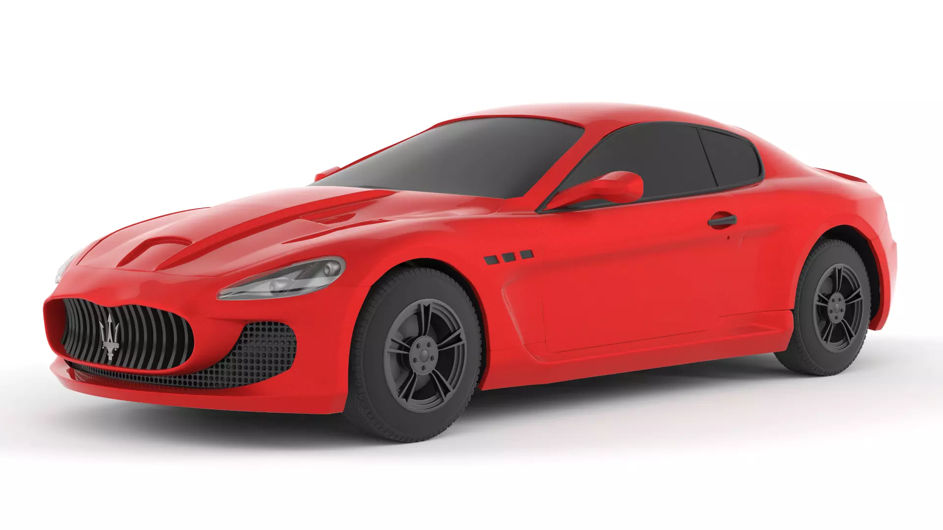 Maserati sports car 3D model