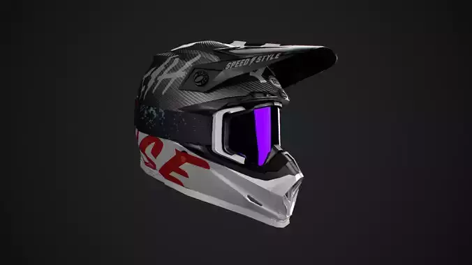 Bell Moto-9 Flex Fasthouse Helmet with Mask