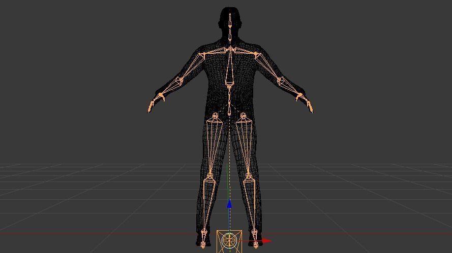 Businessman 010 Low-poly 3D model_20