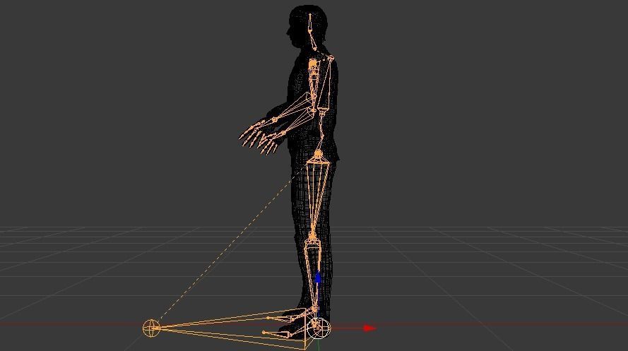 Businessman 010 Low-poly 3D model_23