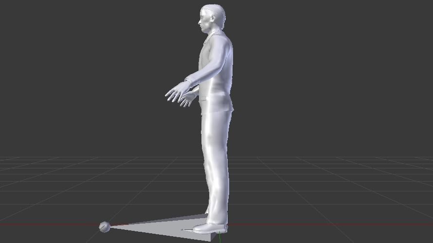 Businessman 010 Low-poly 3D model_15