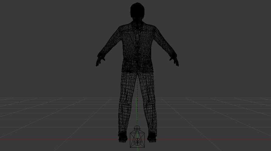 Businessman 013 Low-poly 3D model_18