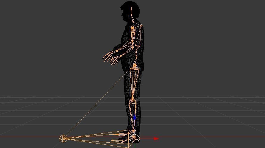 Businessman 013 Low-poly 3D model_23