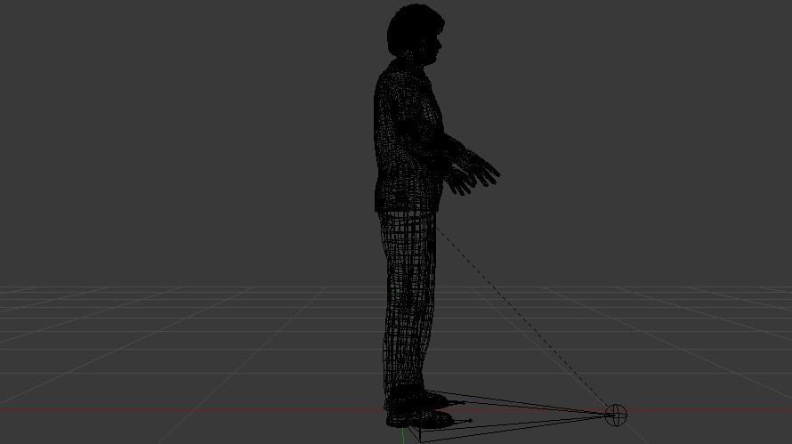 Businessman 013 Low-poly 3D model_17