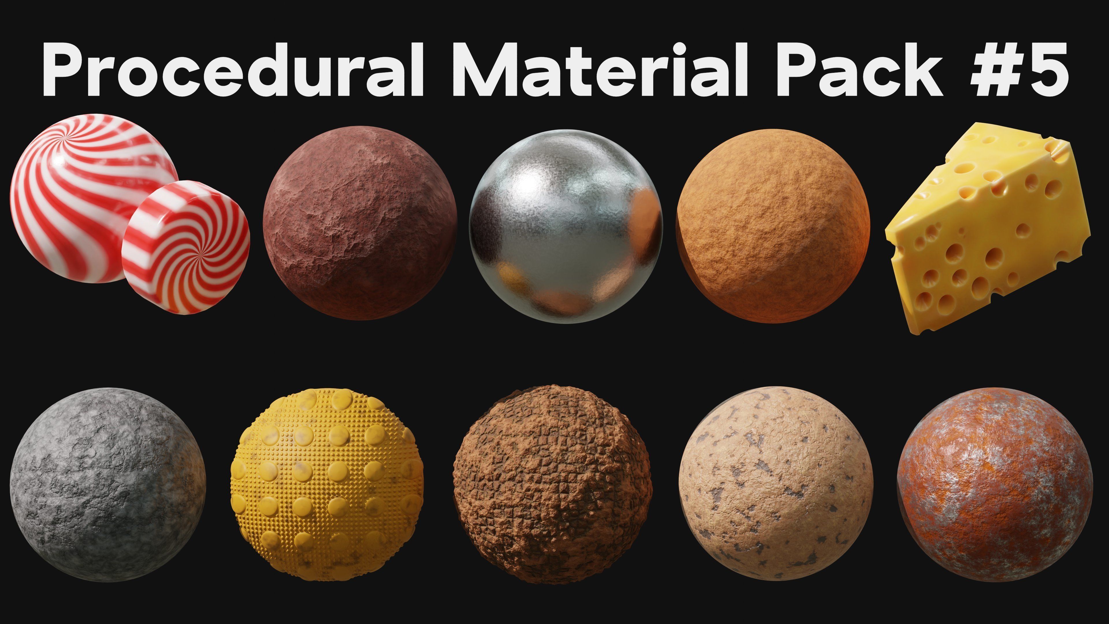 Blender Procedural Material Pack 5 Texture_14