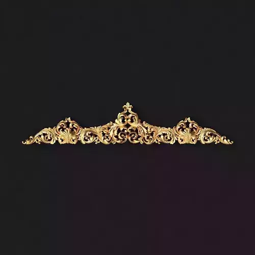 dekor ornate gold crown