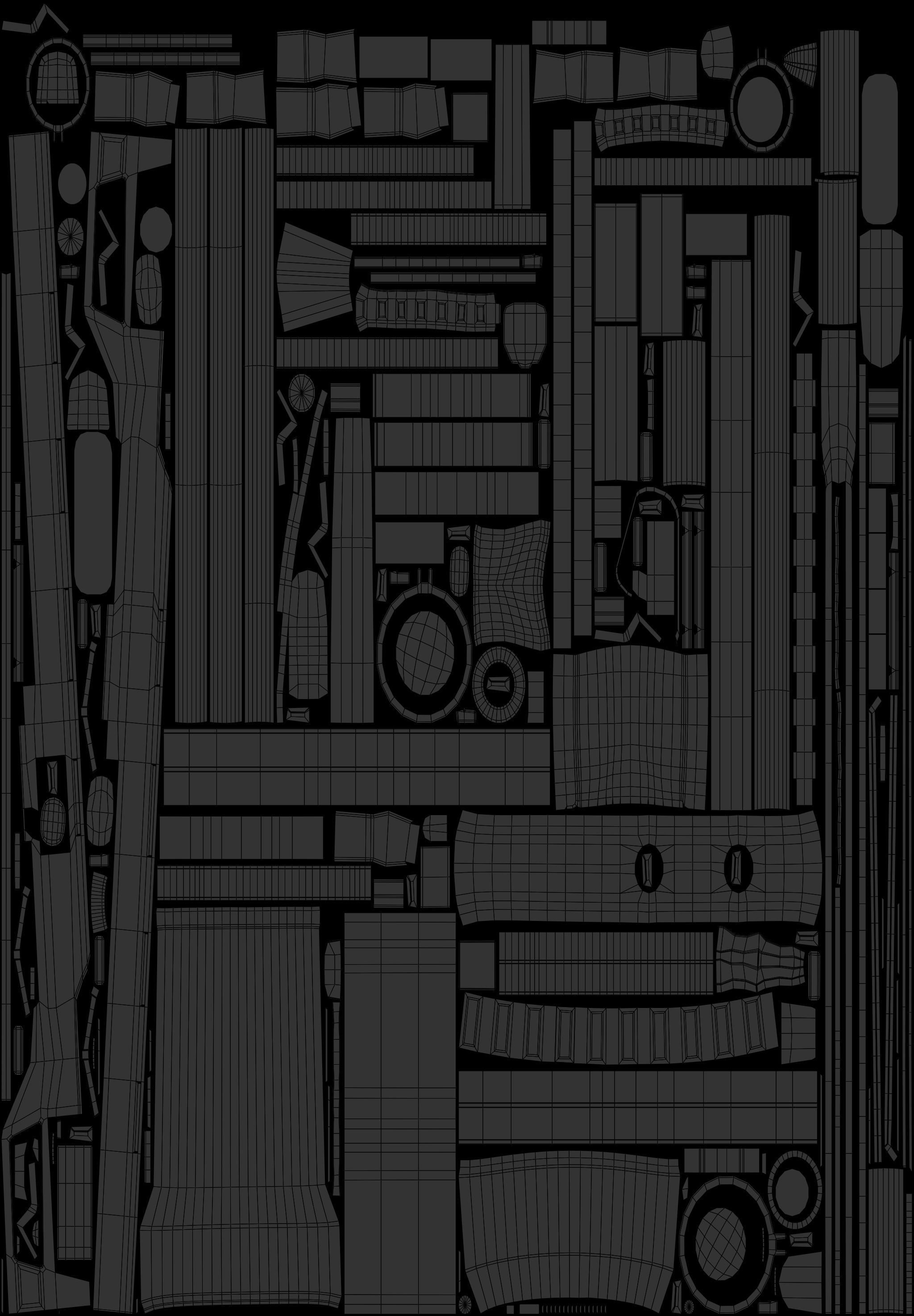 Warfare Magnum British Stylized Sniper Gun Low-poly 3D model_31