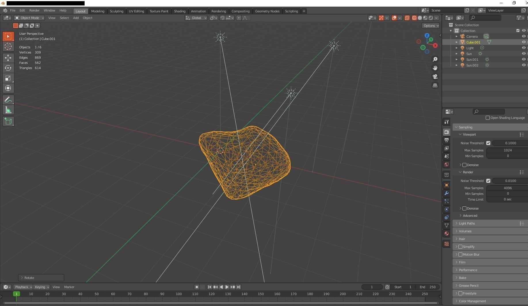 Stone Free low-poly 3D model Free low-poly 3D model_5