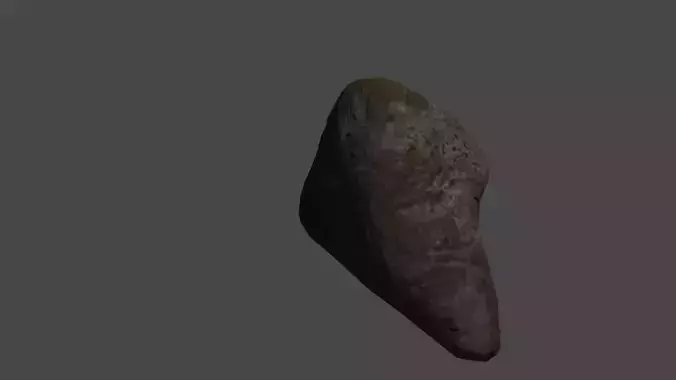 Stone Free low-poly 3D model
