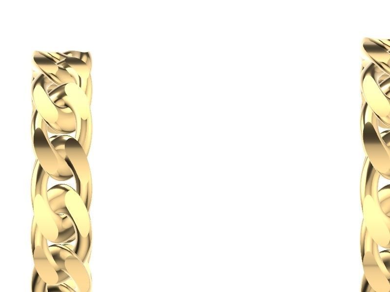 5 sizes cuban ring stl verified 3D print model_5