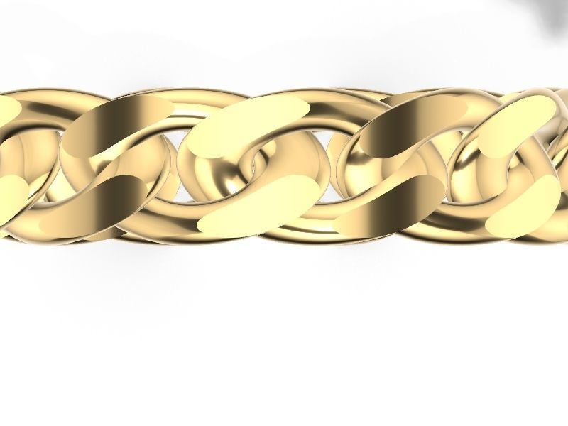 5 sizes cuban ring stl verified 3D print model_3