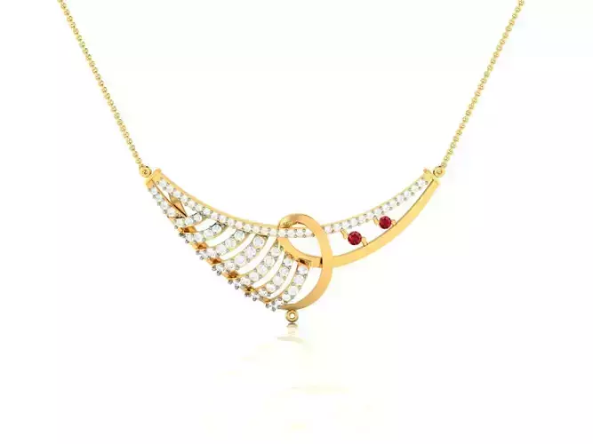 Women Pendant 3dm render detail