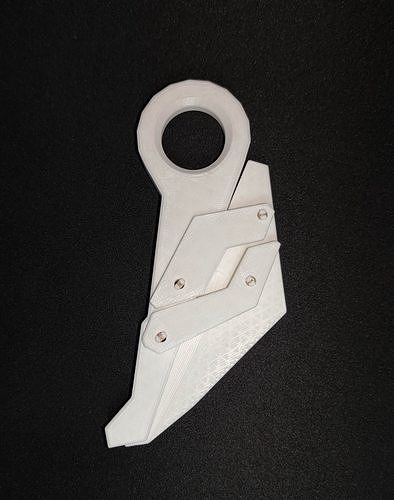 Valorant Prime Karambit 3D print model